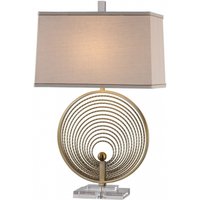 Product photograph of Mindy Brownes Petrelli Gold Crystal Table Lamp from Choice Furniture Superstore