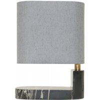Product photograph of Mindy Brownes Evette Grey Marble Table Lamp from Choice Furniture Superstore