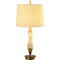 Product photograph of Mindy Brownes Elini White Marble Table Lamp from Choice Furniture Superstore