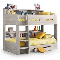 Product photograph of Orion Grey Oak Effect Kids Bunk Bed from Choice Furniture Superstore
