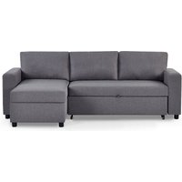 Product photograph of Angel Light Grey Fabric Sofabed from Choice Furniture Superstore