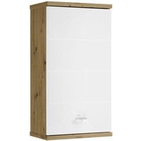 Product photograph of Pool White Gloss 1 Door Wall Cabinet from Choice Furniture Superstore