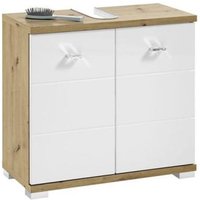 Product photograph of Pool White Gloss Under Sink Cabinet from Choice Furniture Superstore