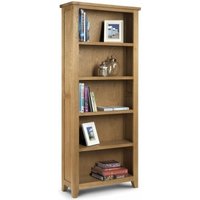 Product photograph of Astoria Oak Tall Bookcase from Choice Furniture Superstore