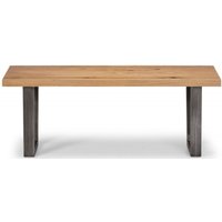 Product photograph of Brooklyn Oak Dining Bench from Choice Furniture Superstore