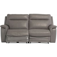 Product photograph of Havana Grey Leather 3 Seater Electric Recliner Sofa from Choice Furniture Superstore