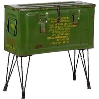 Product photograph of Vintage Storage Trunk With Hairpin Legs from Choice Furniture Superstore