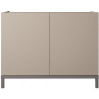 Product photograph of Status Kali Day Taupe Italian 2 Door Buffet Sideboard from Choice Furniture Superstore