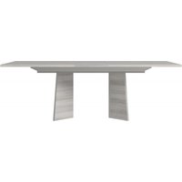 Product photograph of Mia Grey Italian 6-8 Seater Extending Dining Table from Choice Furniture Superstore