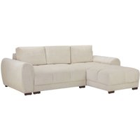 Product photograph of Azzuro Cream Universal Corner Sofabed With Storage from Choice Furniture Superstore