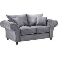 Product photograph of Windsor Fullback Grey 2 Seater Sofa from Choice Furniture Superstore