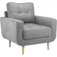 Product photograph of Aurora Grey Armchair from Choice Furniture Superstore