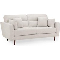 Product photograph of Zenith Beige Fabric 3 Seater Sofa from Choice Furniture Superstore