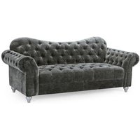 Product photograph of Jubilee Charcoal Fabric 3 Seater Sofa from Choice Furniture Superstore