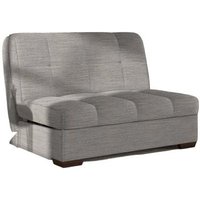 Product photograph of Harper Grey Dalton Steel 2 Seater Fabric Pull Out Sofa Bed from Choice Furniture Superstore