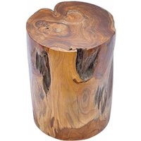 Product photograph of Root Round Stool Lamp Table from Choice Furniture Superstore