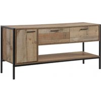 Product photograph of Industrial Rustic Oak Effect Tv Unit from Choice Furniture Superstore