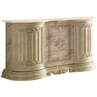 Product photograph of Betty Onyx Italian Medium Buffet Sideboard - 3 Doors from Choice Furniture Superstore