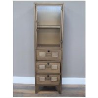 Product photograph of Dutch 1 Door 3 Drawer Tall Storage Cabinet from Choice Furniture Superstore