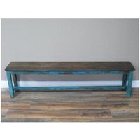 Product photograph of Dutch Reclaimed Recycled Mixed Wood Bench from Choice Furniture Superstore