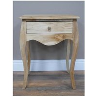 Product photograph of Dutch Industrial Wooden 1 Drawer Bedside Cabinet - Set Of 2 from Choice Furniture Superstore