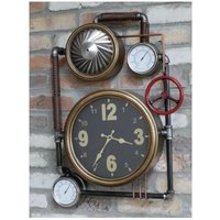 Product photograph of Industrial Decoration Clock from Choice Furniture Superstore