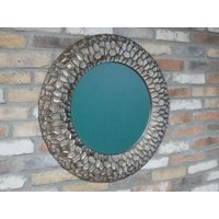 Product photograph of Metal Round Mirror - 72cm X 72cm - Set Of 2 from Choice Furniture Superstore