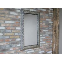 Product photograph of Metal Rectangular Mirror - 65cm X 110cm from Choice Furniture Superstore