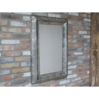 Product photograph of Metal Rectangular Mirror - 65cm X 95cm from Choice Furniture Superstore