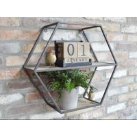 Product photograph of Dutch Hexagonal Shelves Set Of 2 from Choice Furniture Superstore