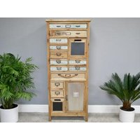 Product photograph of Dutch Multi Drawer Tall Cabinet from Choice Furniture Superstore