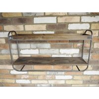 Product photograph of Dutch Wooden Wall Large Shelf Set Of 2 from Choice Furniture Superstore