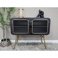 Product photograph of Dutch 2 Door Retro Large Cabinet from Choice Furniture Superstore