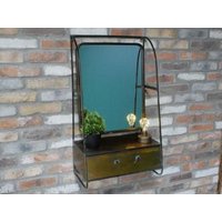 Product photograph of Dutch 1 Drawer Mirror With Shelf from Choice Furniture Superstore