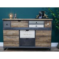 Product photograph of Dutch Mango Wood Multi Drawer Cabinet - 8174 from Choice Furniture Superstore