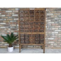 Product photograph of Dutch Wooden Multi Drawer Tall Cabinet - 6069 from Choice Furniture Superstore