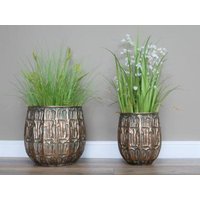 Product photograph of Planters - 9191 Set Of 2 from Choice Furniture Superstore