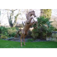 Product photograph of Rearing Horse from Choice Furniture Superstore
