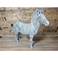 Product photograph of Polyresin Zebra from Choice Furniture Superstore