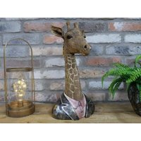 Product photograph of Giraffe Bust Set Of 2 from Choice Furniture Superstore