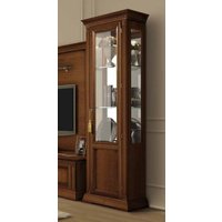 Product photograph of Camel Treviso Cherry Wood Italian 1 Door Display Cabinet - Rhf from Choice Furniture Superstore