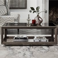 Product photograph of Camel Elite Day Silver Birch Italian Mini Coffee Table from Choice Furniture Superstore