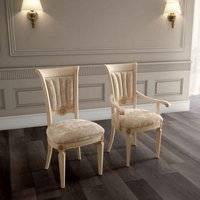 Product photograph of Camel Aida Ivory Italian Bedroom Chair from Choice Furniture Superstore