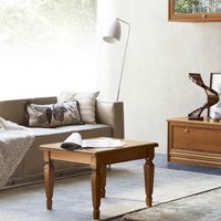 Product photograph of Camel Nostalgia Walnut Italian Lamp Table from Choice Furniture Superstore