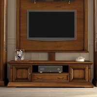 Product photograph of Camel Treviso Cherry Wood Italian Tv Unit from Choice Furniture Superstore