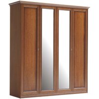 Product photograph of Camel Giotto Walnut Italian Wardrobe from Choice Furniture Superstore