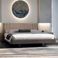 Product photograph of Modum Denali Silver Birch Scarlet Italian Trendy Bed - Sizes Available from Choice Furniture Superstore