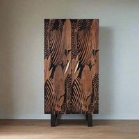 Product photograph of Hadleigh Acacia Wood 2 Door Wardrobe from Choice Furniture Superstore