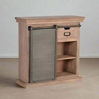 Product photograph of Irondale Industrial Mango Wood Small Sideboard - 85cm from Choice Furniture Superstore