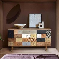 Product photograph of Bonham Mango Wood Large 2 Door Sideboard - 150cm from Choice Furniture Superstore
